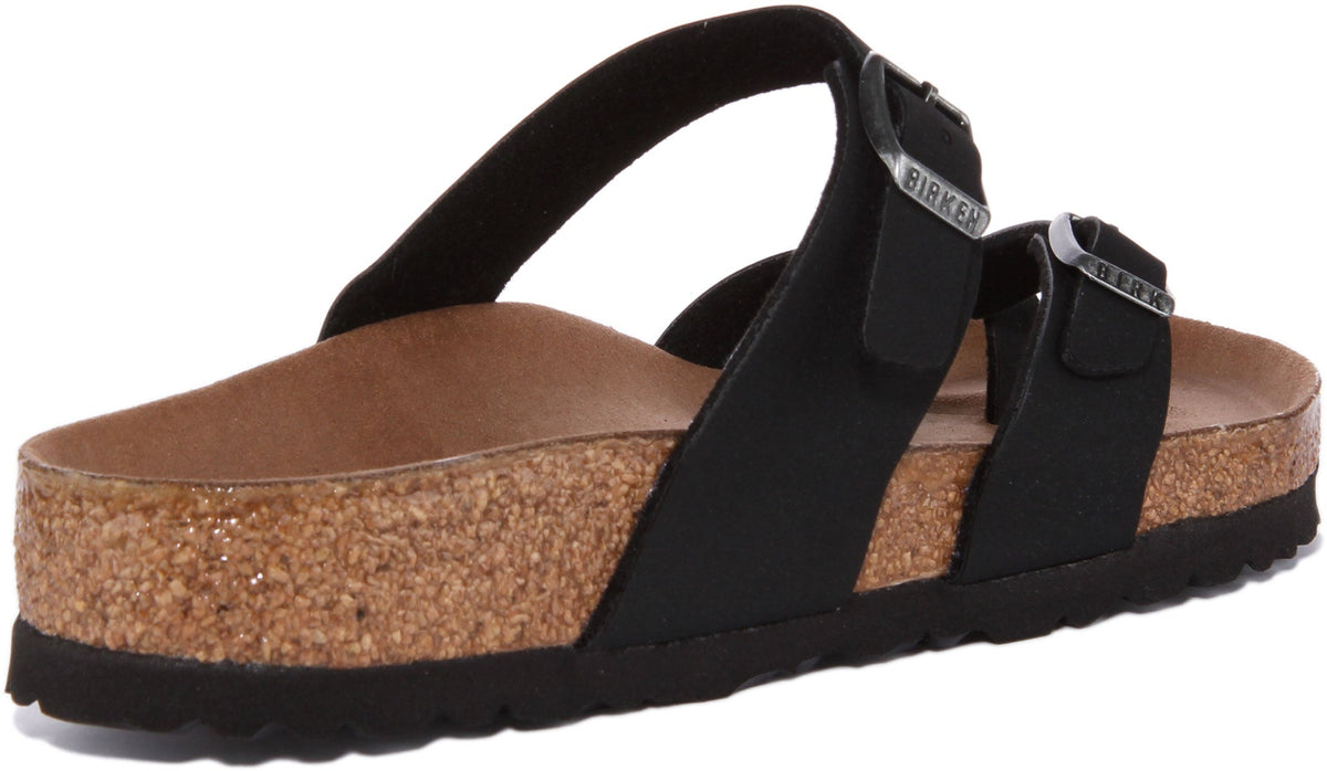 Sandales Birkenstock Mayari | Birko-Flor noir pour femme