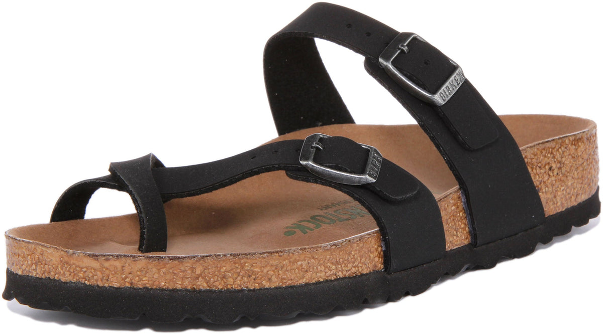 Sandales Birkenstock Mayari | Birko-Flor noir pour femme