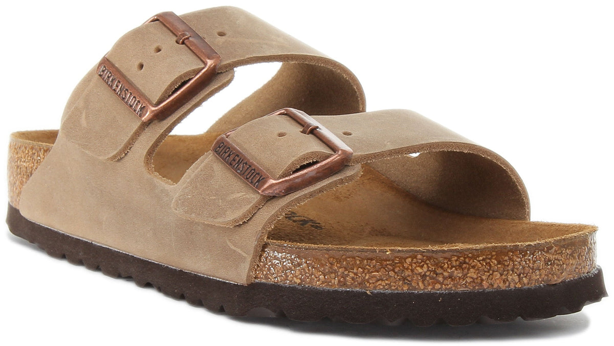 Birkenstock Arizona Sandalen | Bruin nubuckleer voor Dames