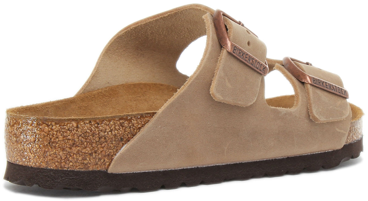 Birkenstock Arizona Sandalen | Bruin nubuckleer voor Dames