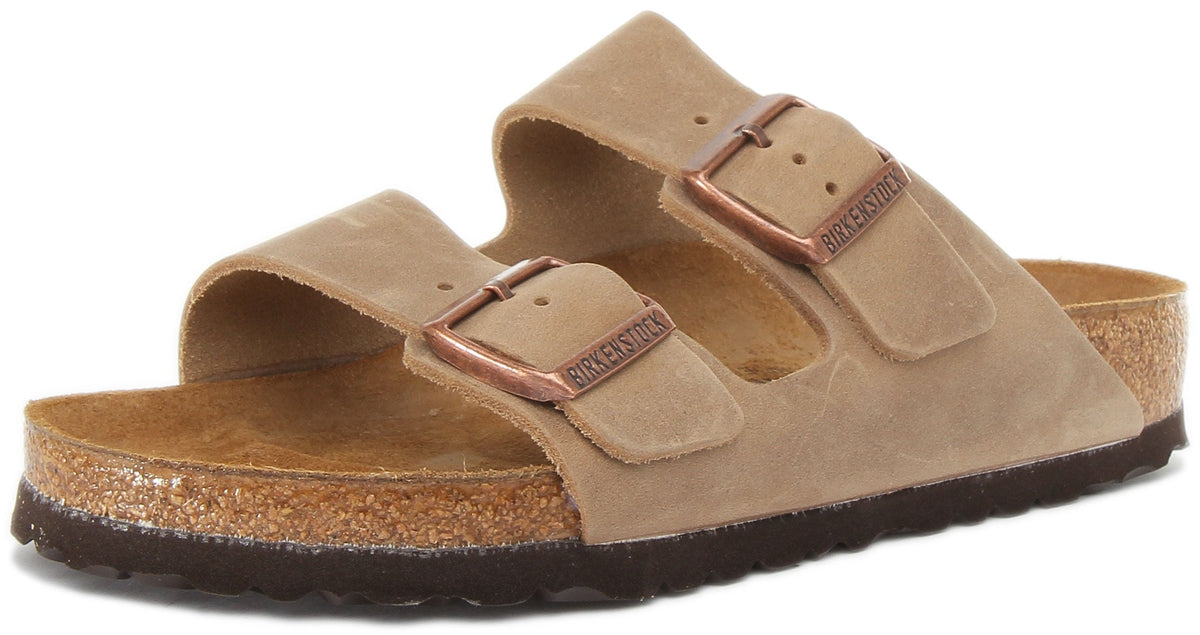 Birkenstock Arizona Sandalen | Bruin nubuckleer voor Dames