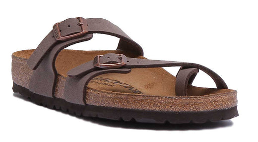 Sandales Birkenstock Mayari | Birko-Flor moka pour femme