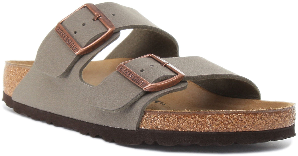 Sandales Arizona Birkenstock | Birko-Flor Pierre pour femmes