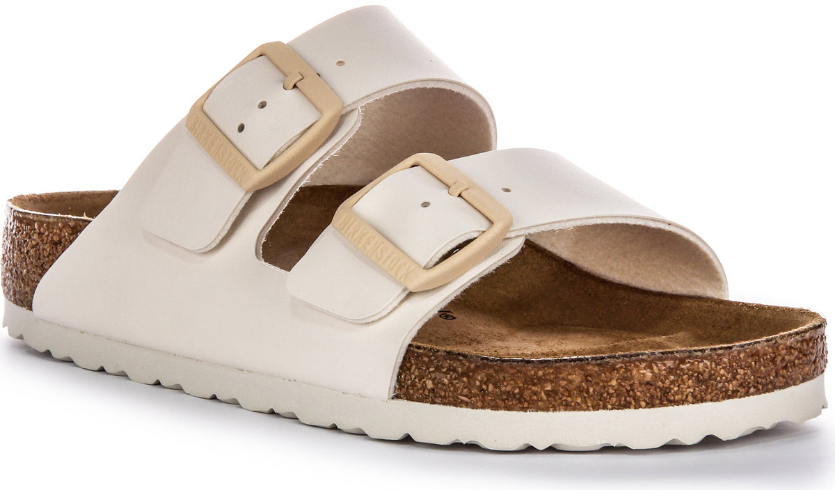 Sandales Birkenstock Arizona | Birko-Flor beige pour femme