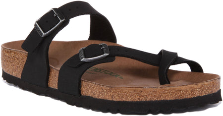 Sandales Birkenstock Mayari | Birko-Flor noir pour femme