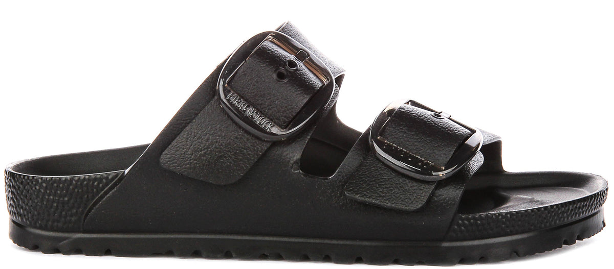 Birkenstock Arizona sandalen | Zwart EVA - Grote gesp voor dames - Smalle pasvorm