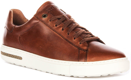 Birkenstock Bend Low Sneakers | Cognac echt leer voor heren en dames