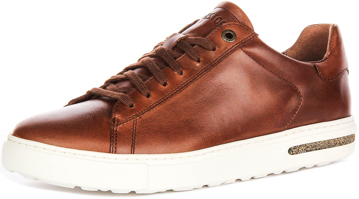 Birkenstock Bend Low Sneakers | Cognac echt leer voor heren en dames