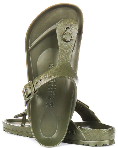 Birkenstock Gizeh Sandalen | Khaki EVA voor Dames en Heren - Normale Pasvorm