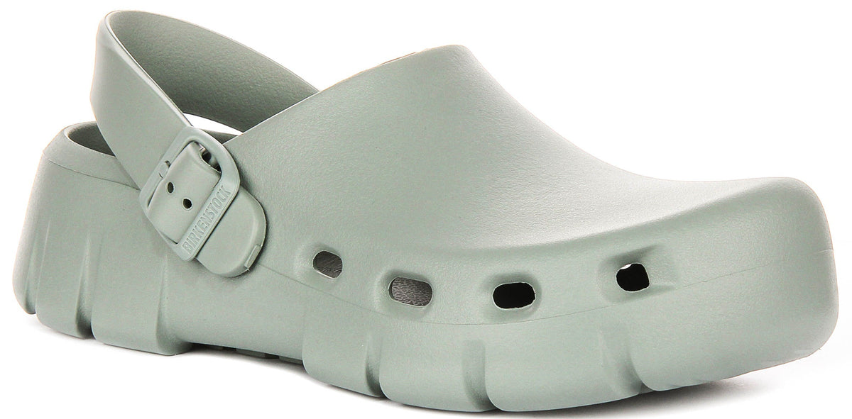 Birkenstock Birki Flow klompen | Saliegroen EVA voor dames - Normale pasvorm