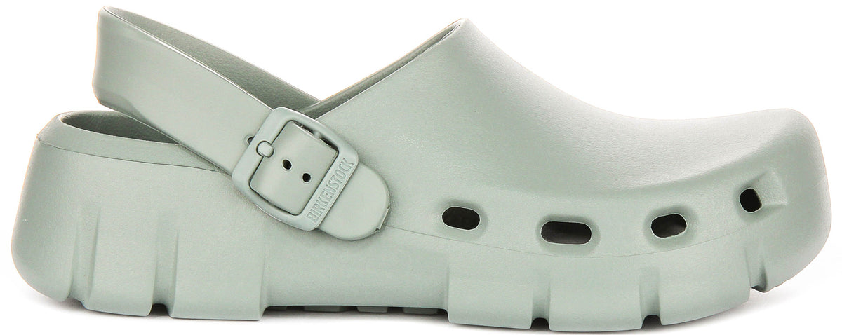 Birkenstock Birki Flow klompen | Saliegroen EVA voor dames - Normale pasvorm
