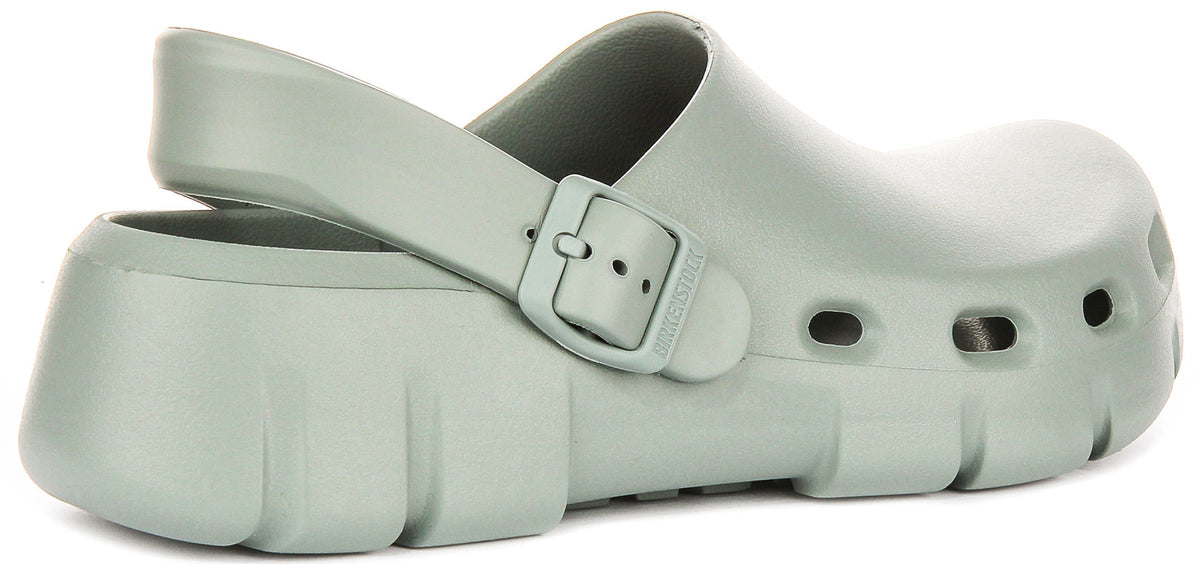 Birkenstock Birki Flow klompen | Saliegroen EVA voor dames - Normale pasvorm