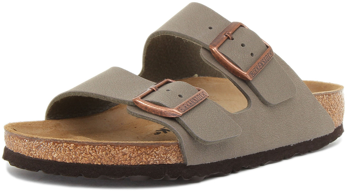 Sandales Arizona Birkenstock | Birko-Flor Pierre pour femmes